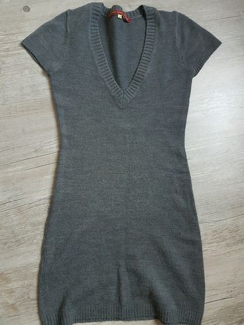 Robe pull grise