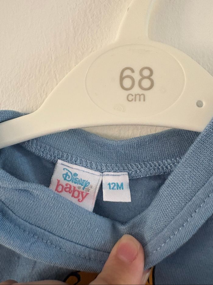 T-shirt manche longue t 12 mois roi lion - photo numéro 3