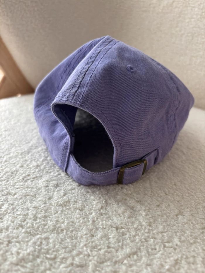Casquette C violette taille 57.5 cm - photo numéro 3
