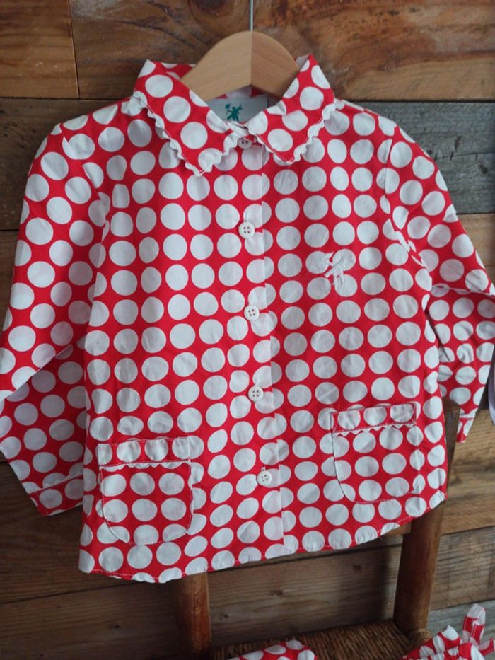 Pyjama le petit caddie fille 2 ans neuf - photo numéro 2