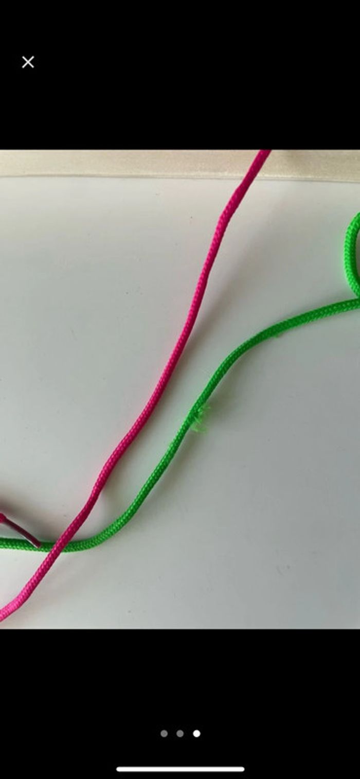 Jouet bois maison avec lacets - photo numéro 3