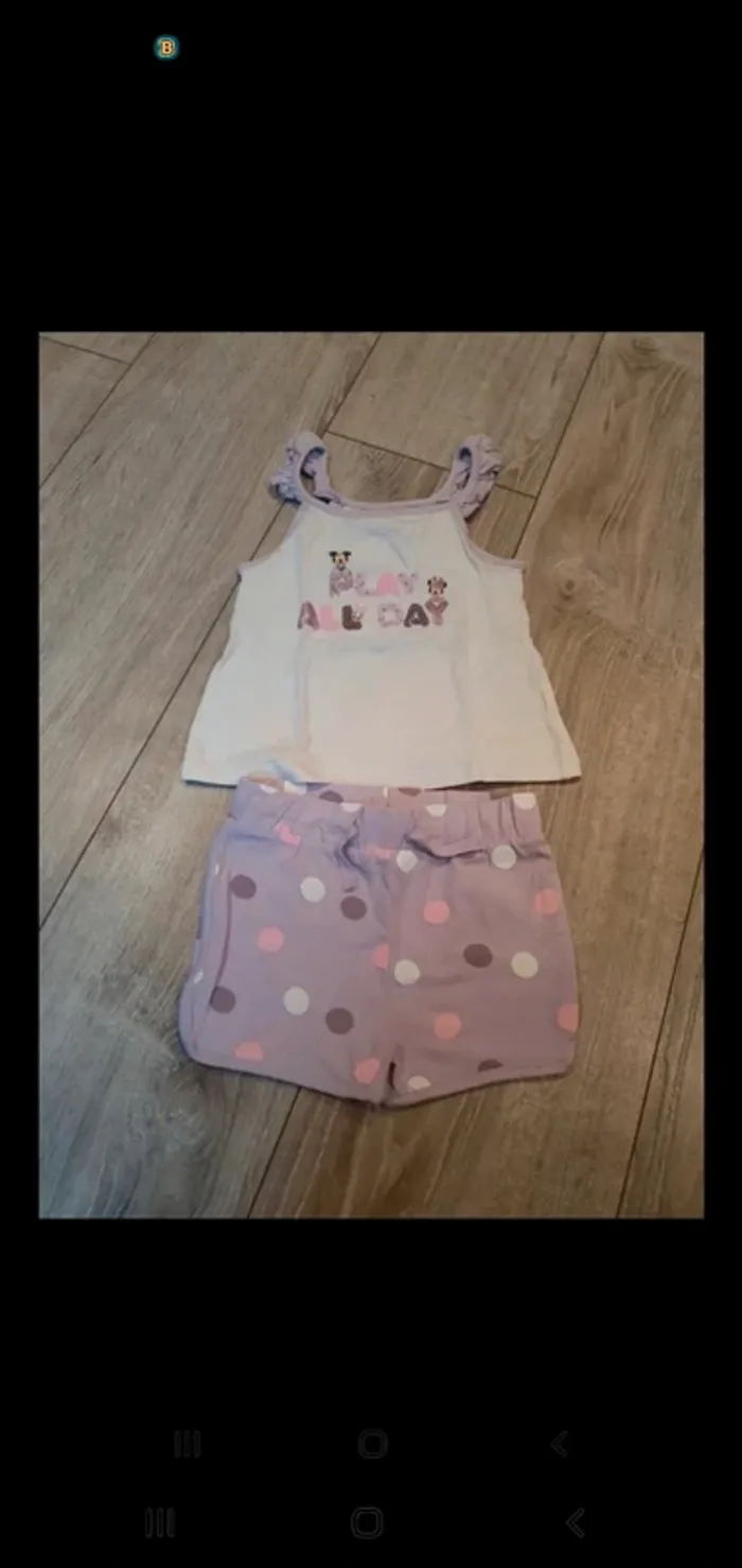 Ensemble bébé fille Disney 18-24 mois