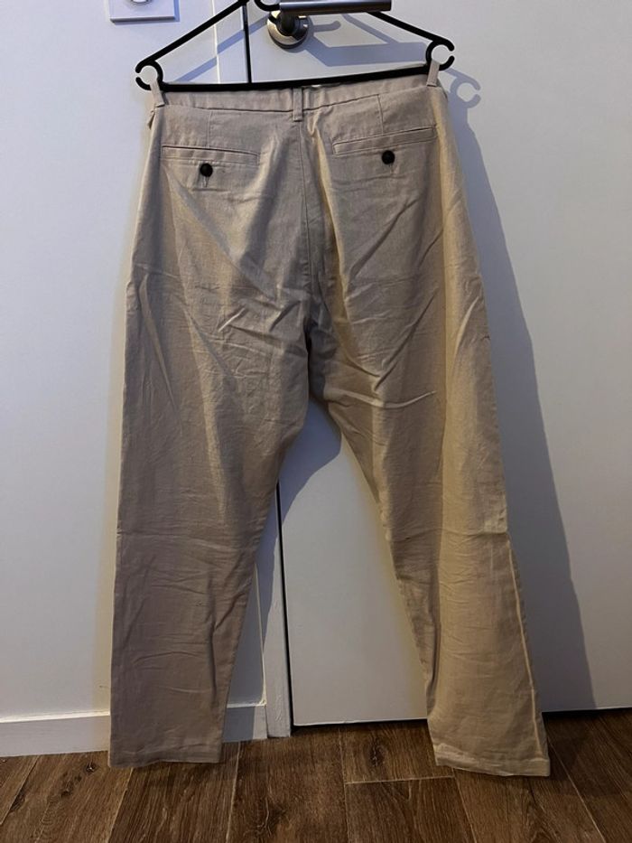 Pantalon chino en Lin - photo numéro 2