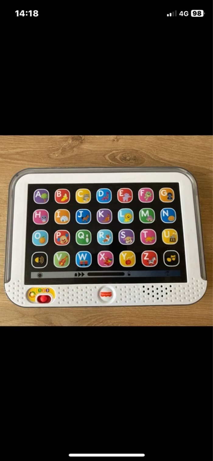 Tablette tactile pour les enfants  Fisher price