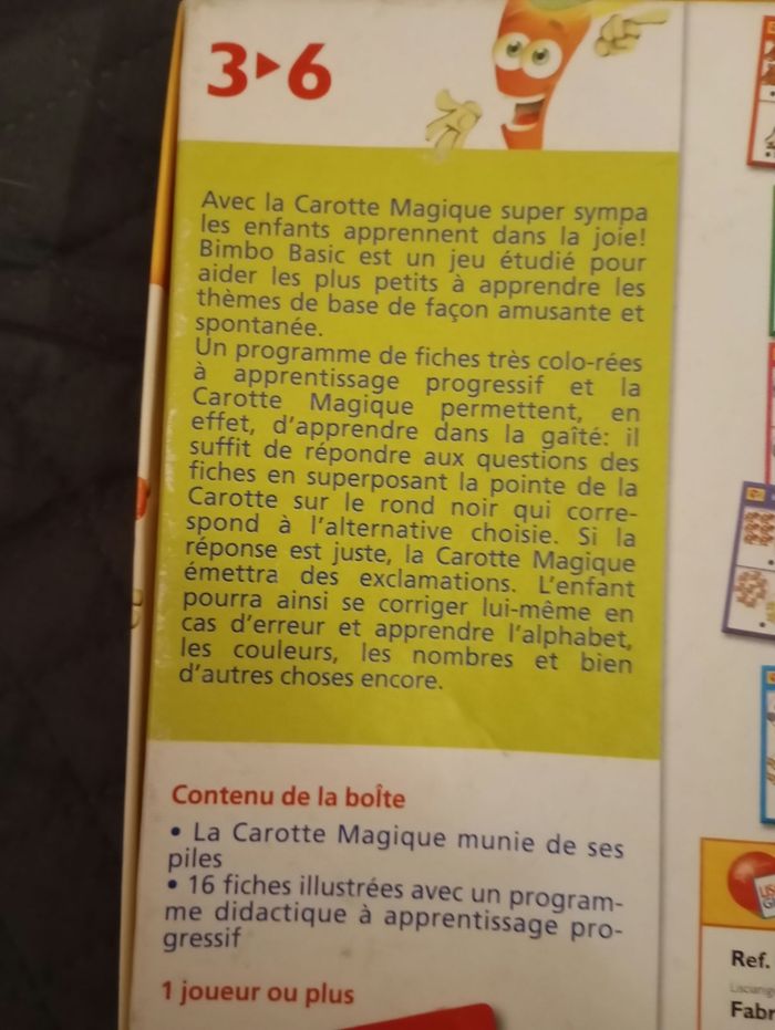 Jeu carottes les chiffres - photo numéro 3