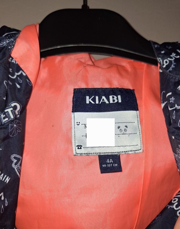Kway Kiabi 4 ans - photo numéro 2