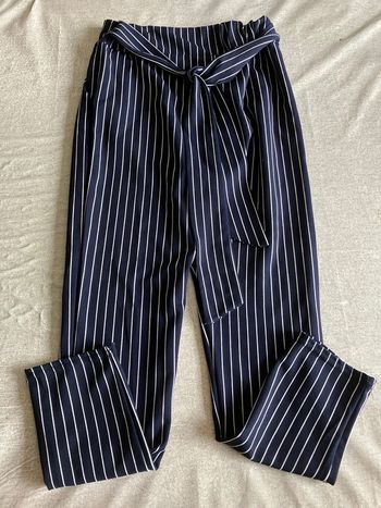 Pantalon fluide rayé H&M – Taille XS