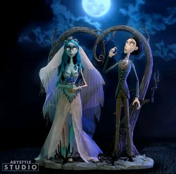 Lot de 2 Figurines Neuve Corpse Bride "Tim BURTON"
