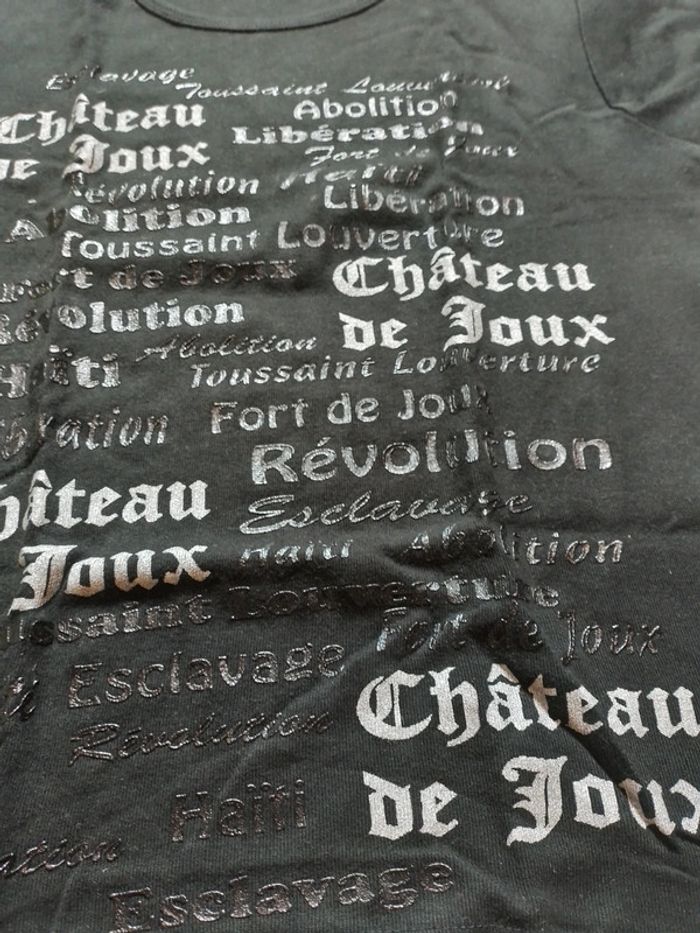 T-shirt femme noir Château de Joux - photo numéro 11