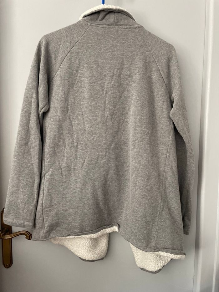 Veste polaire gris et blanche femme / Pimkie - photo numéro 3