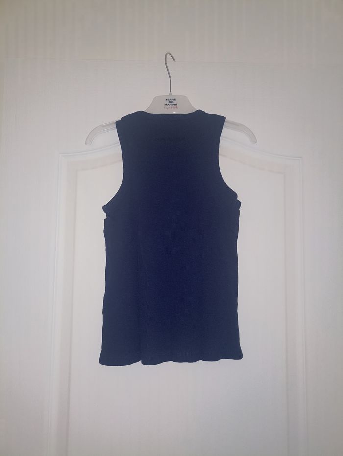 Débardeur bleu - photo numéro 4