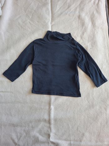Teeshirt col roulé bébé 24mois