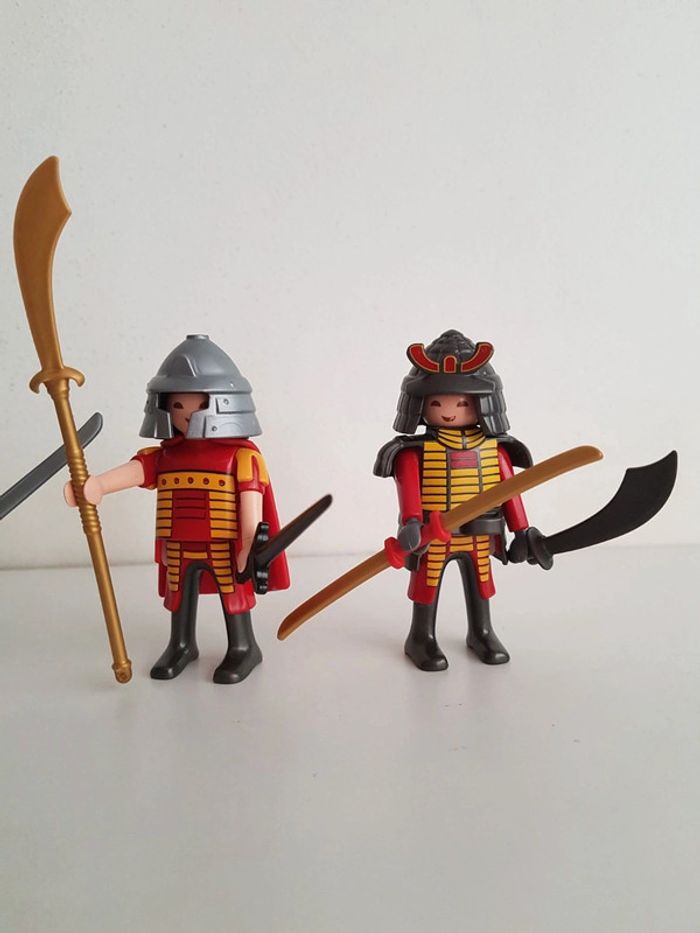 Samouraï, soldats asiatiques Playmobil knight - photo numéro 7