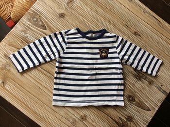 Tee shirt marin 6 mois