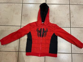 Sweat zippé Spiderman 5-6ans