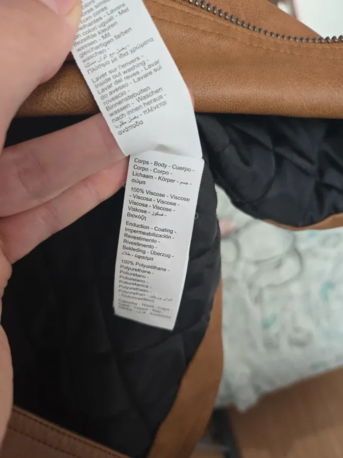 Veste en simili cuir garçon 5 ans - photo numéro 8