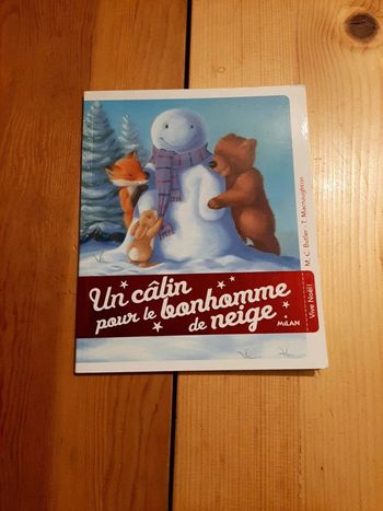 Livre un calin pour le bonhomme de neige