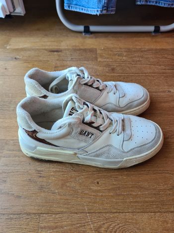 Basket femme beige