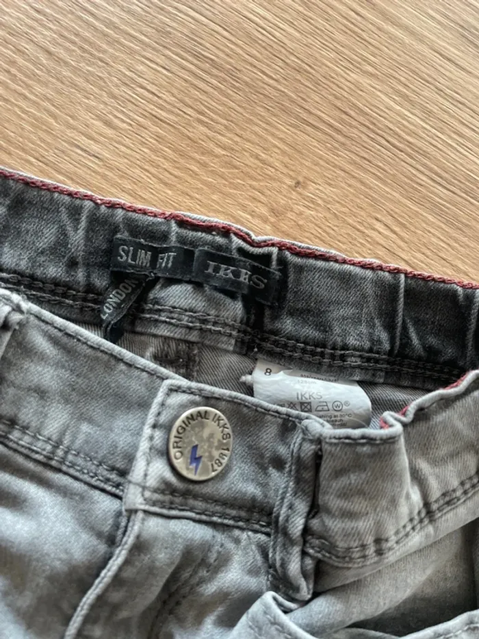 Jean garçon marque IKKS taille 8 ans - photo numéro 4