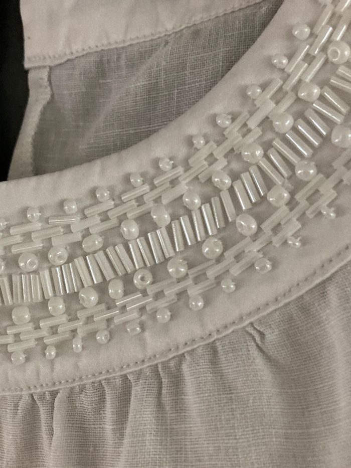 Top en coton Etam blanc - photo numéro 6