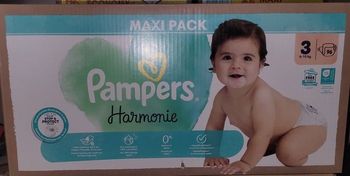 Couches Pampers Harmonie T3 