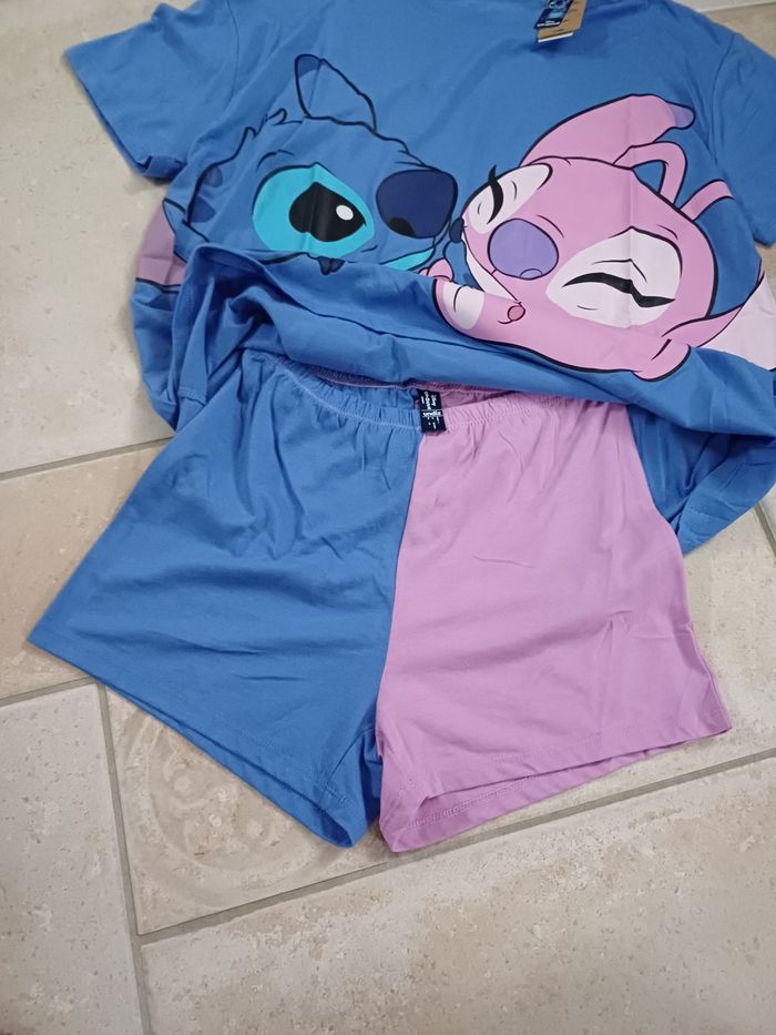 Pyjashort neuf Taille s undiz disney stitch - photo numéro 4