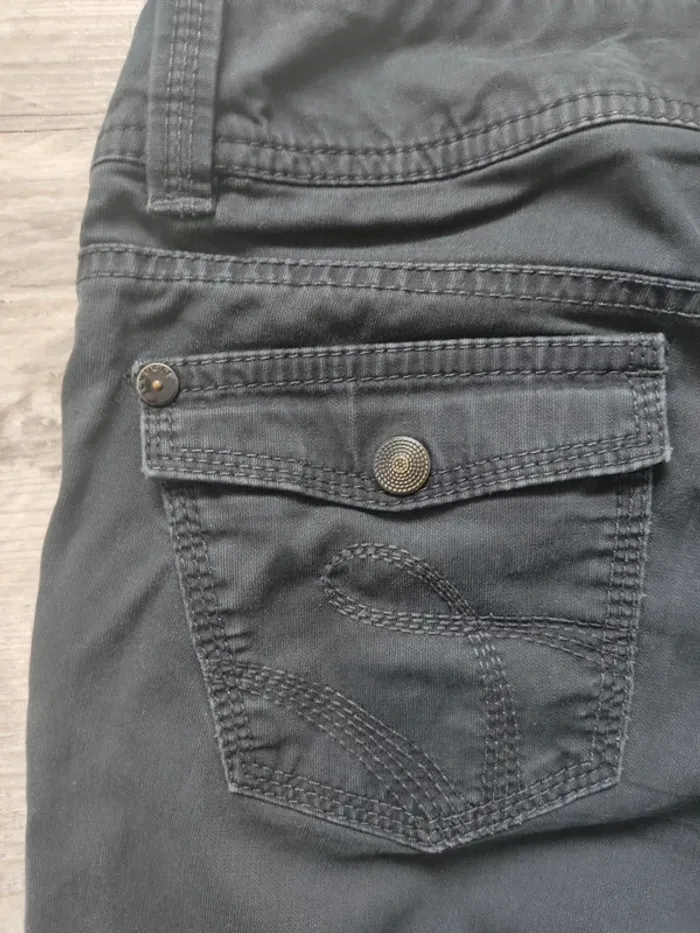 Jeans skinny stretch noir avec poches taille 36 Esprit - photo numéro 5