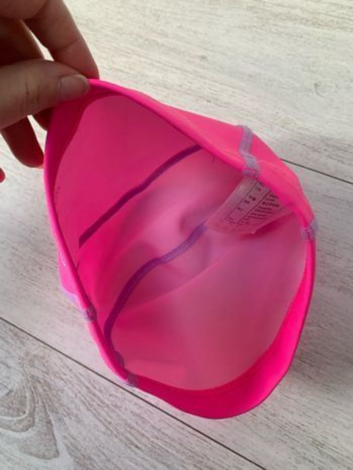 Bonnet piscine rose fluo Nabaiji  Junior - photo numéro 2