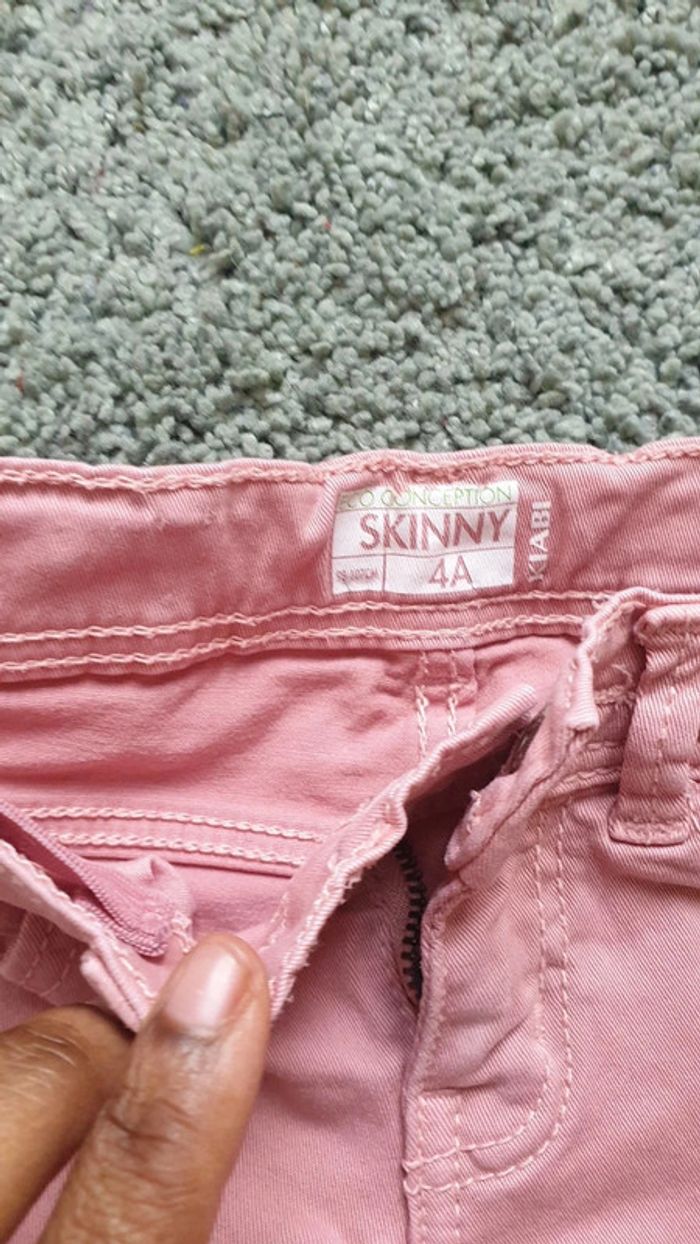 Jean skinny taille 4 ans - photo numéro 4