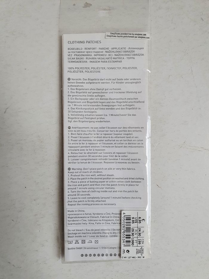 Écussons pour vêtements - photo numéro 2