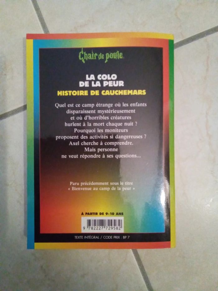 Livre Chair de poule - photo numéro 2