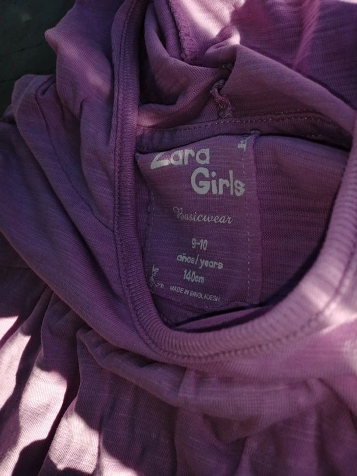 Tee shirt manches longues avec capuche - photo numéro 2