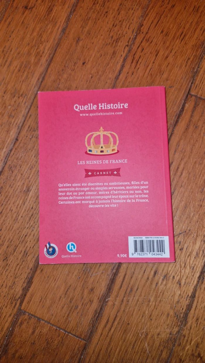 Quelle histoire / les reines de France/ carnet - photo numéro 3