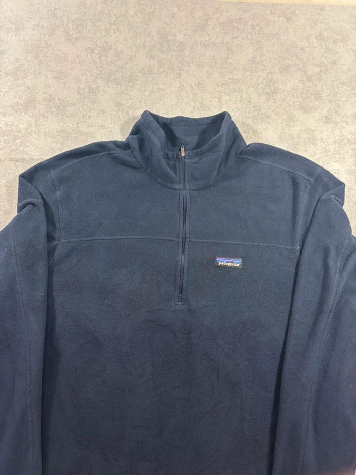 Polaire Quart zip / quarter zip Patagonia Bleu marine XL - photo numéro 4