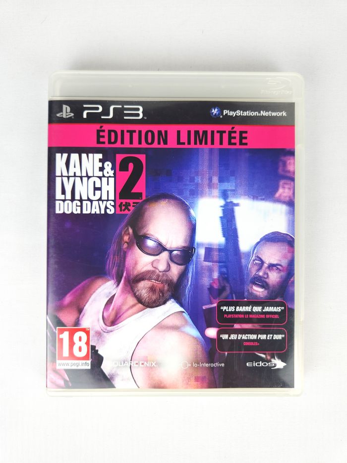 Jeu PS3 Kane & Lynch 2: Dog Days Édition Limitée PEGI 18