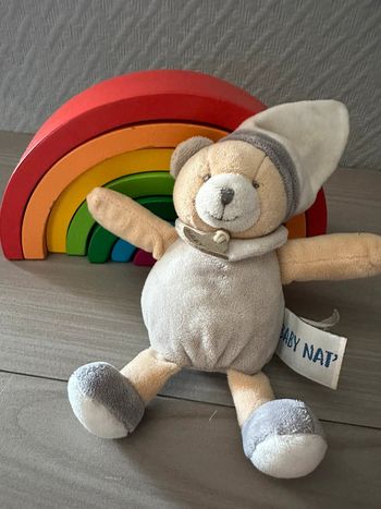 Peluche et doudou ours Babynat