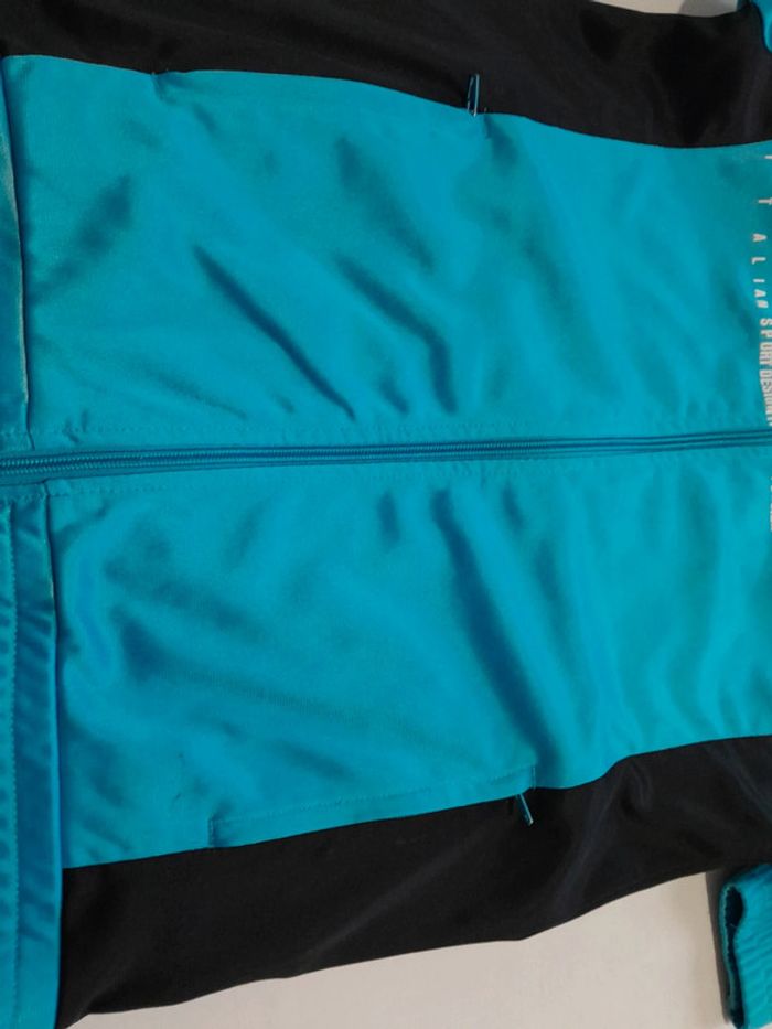Veste zippée lotto italian sport design - photo numéro 6