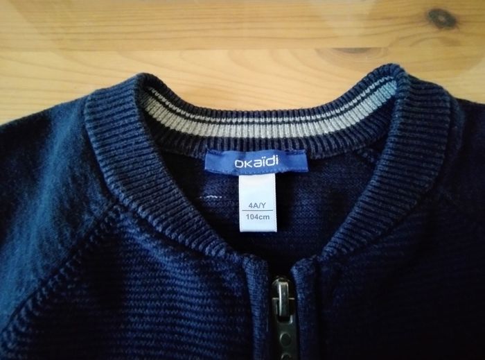 Gilet zippé 4 ans - photo numéro 2
