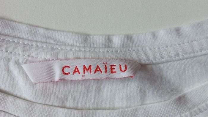 T-shirt Camaïeu taille XS - photo numéro 4