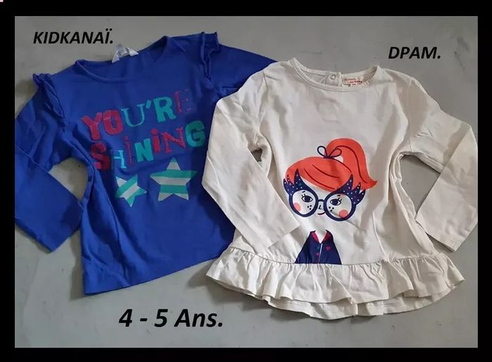LOT vêtements filles taille 4 - 5 ans - photo numéro 4