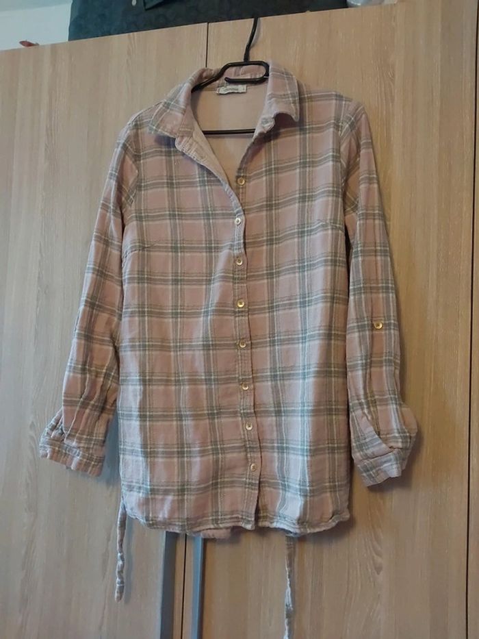 Chemise grossesse rose