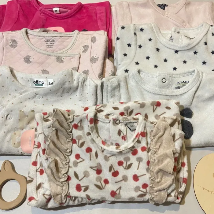 Lot pyjama - 3 mois - photo numéro 2