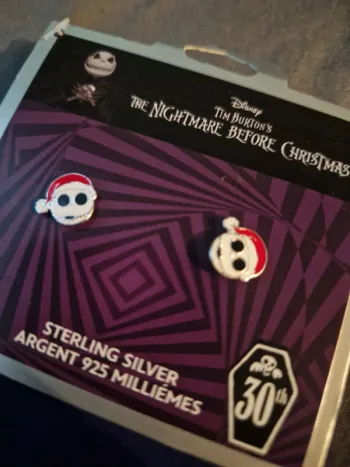 Boucle d oreilles l'étrange Noël de Mr Jack