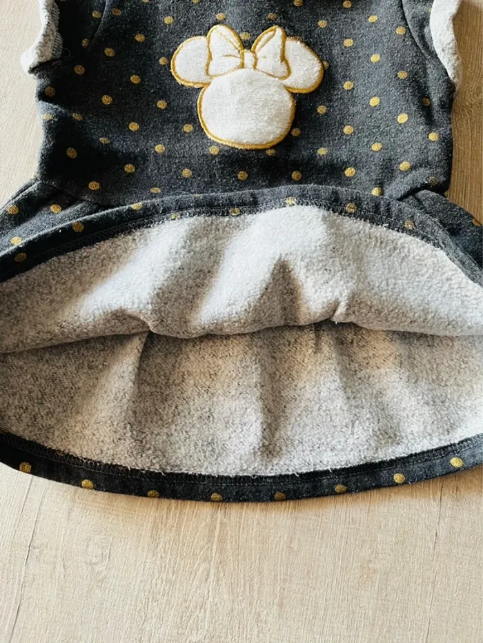 Robe chaude Minnie moumoute bébé Disney - photo numéro 2