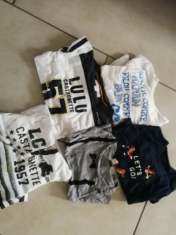 Lot 3 de t-shirts manches longues