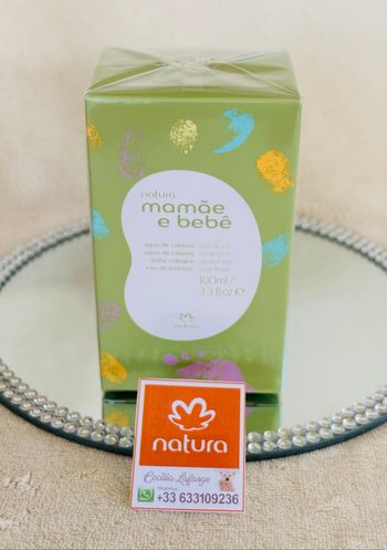 Eau de toilette pour bébé Natura Mamãe e bebê