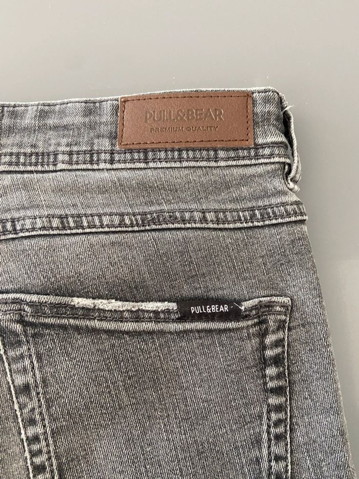 Jean slim gris homme Pull & Bear - photo numéro 5
