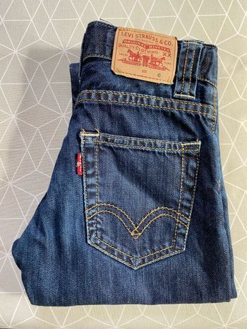 Jeans coupe droite 6 ans Levistrauss
