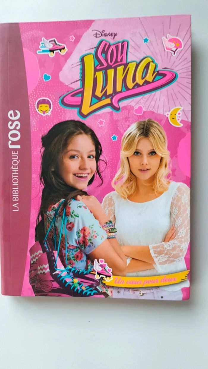 9 livres Soy Luna bibliothèque rose - photo numéro 3