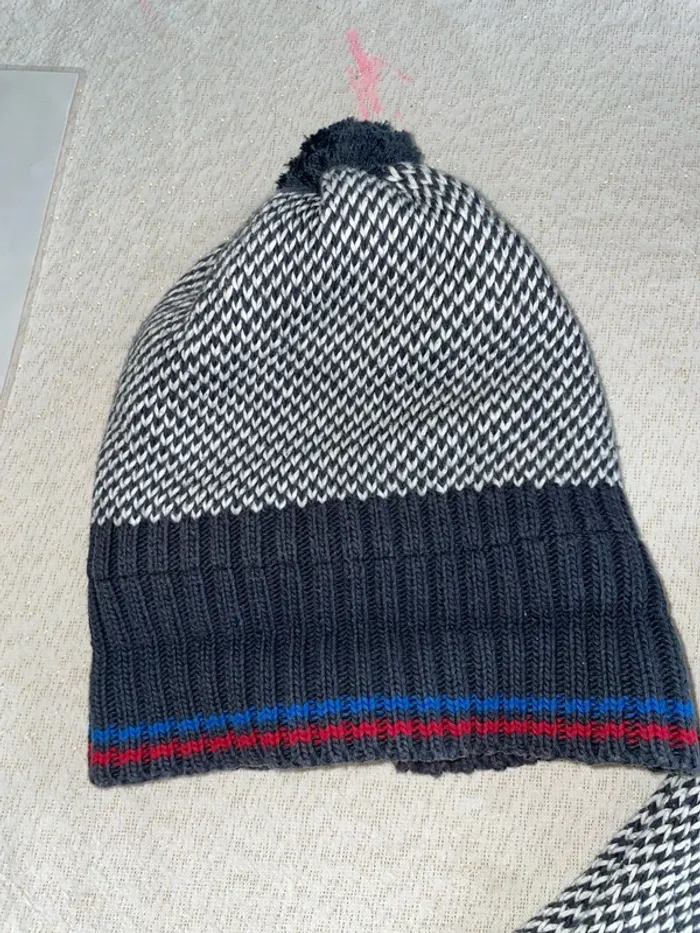 Lot bonnet et écharpe assortis - photo numéro 5